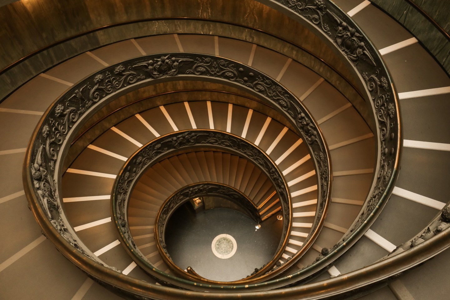 The Vatican Museum Spiral Stairs Rome